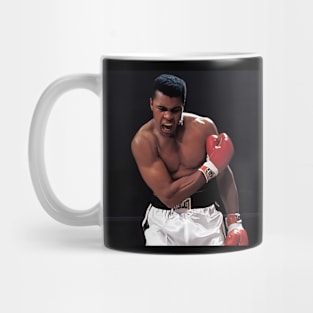 muhammad ali, boxing, legend, quote, retro Mug